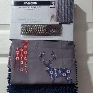 Shower curtain set